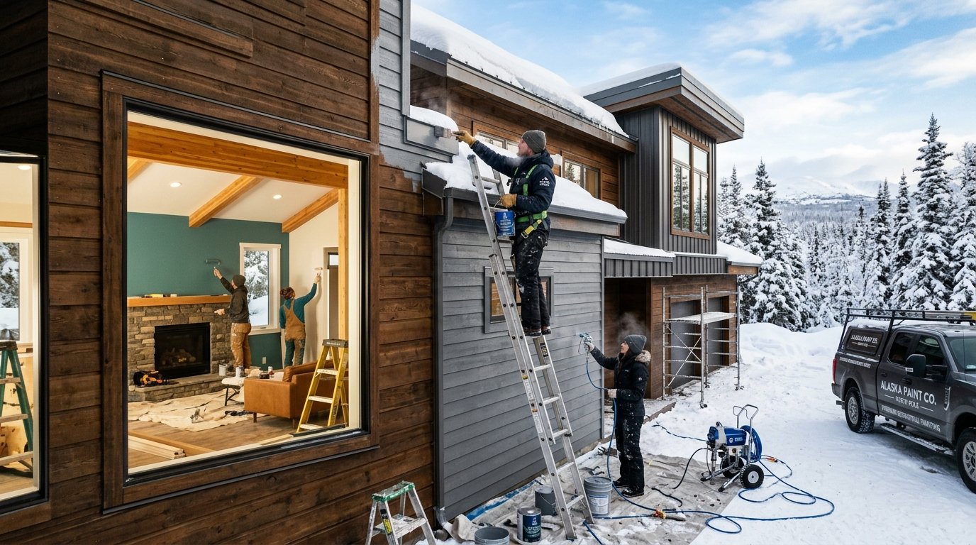 Interior & Exterior Painting Services in North Pole, Alaska – Transform Your Property with Alaskan Paint WorkX